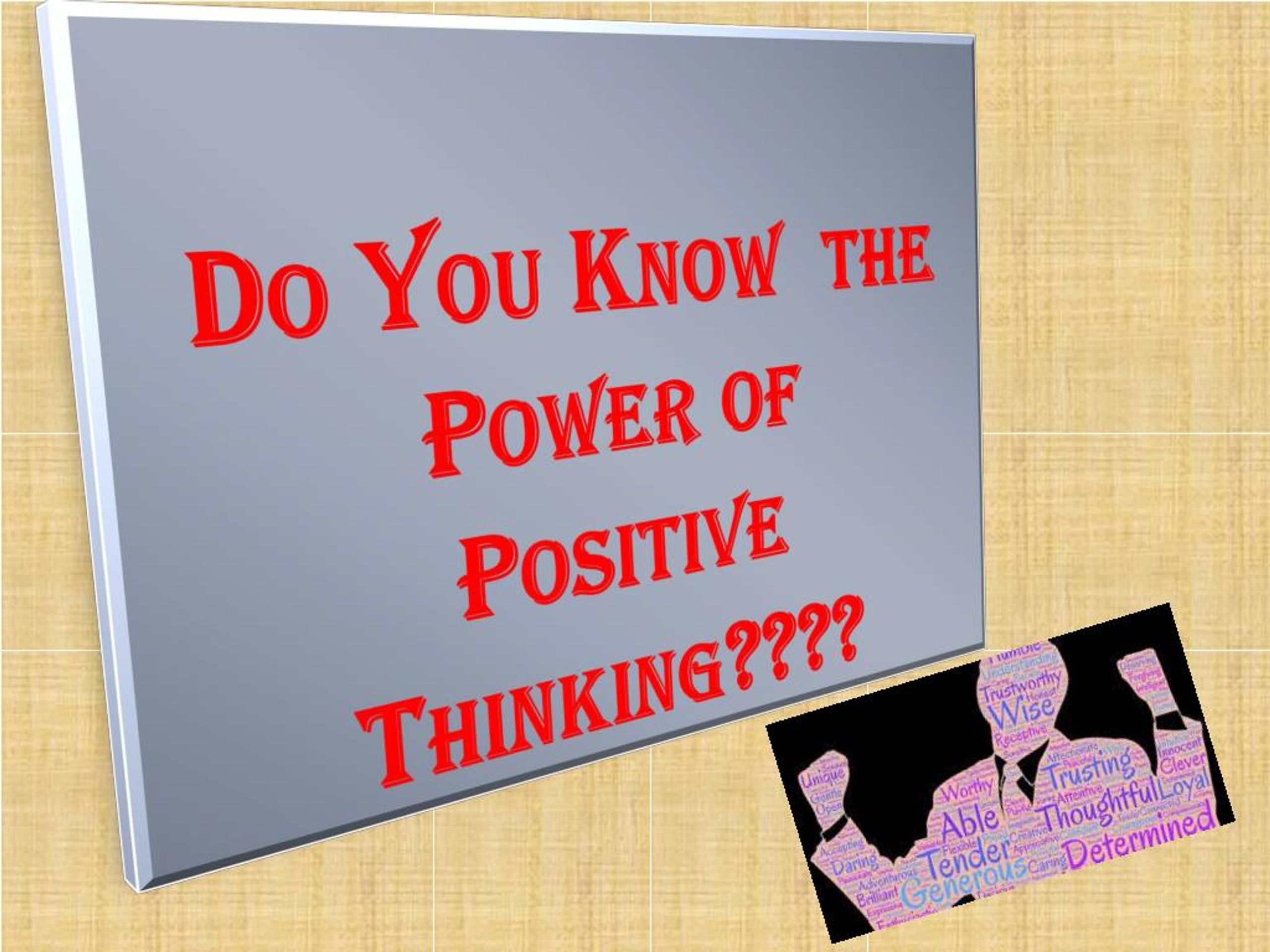 power of positive thinking powerpoint presentation