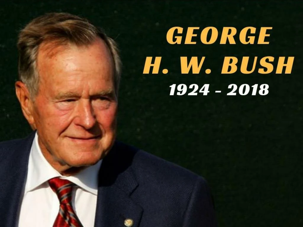 former president george h w bush through the years n.