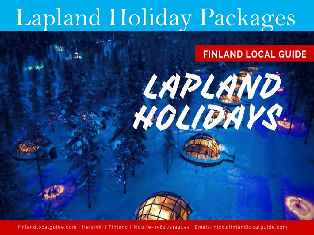 PPT Lapland Holiday Packages PowerPoint Presentation, free download