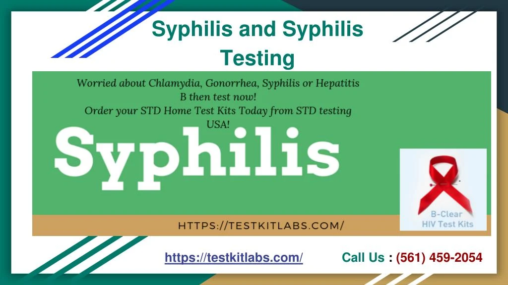 syphilis and syphilis testing n.