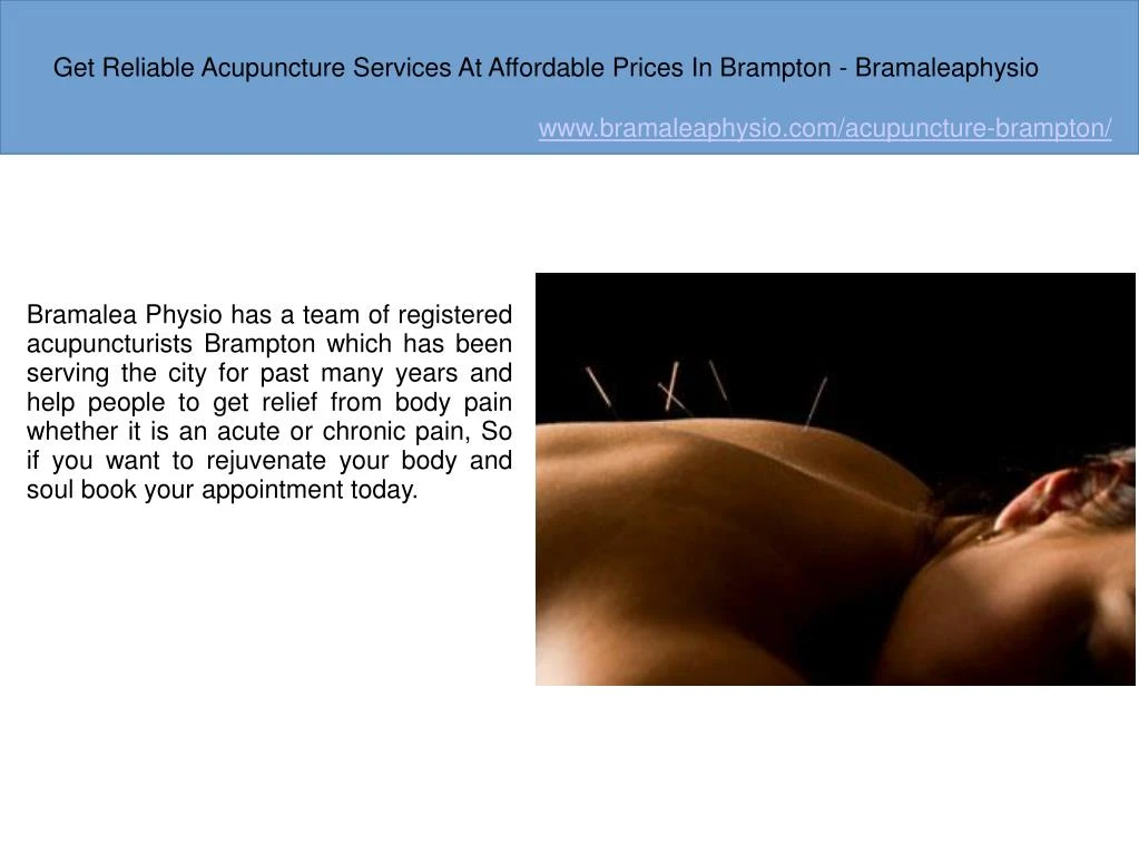 get reliable acupuncture services at affordable n.