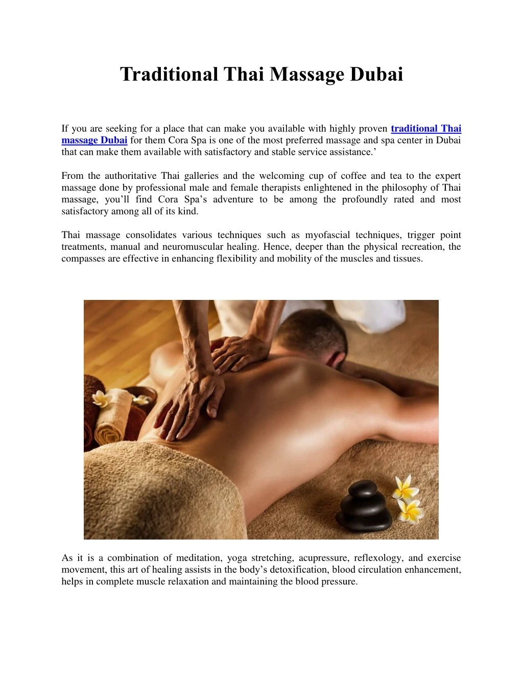 traditional thai massage dubai n.