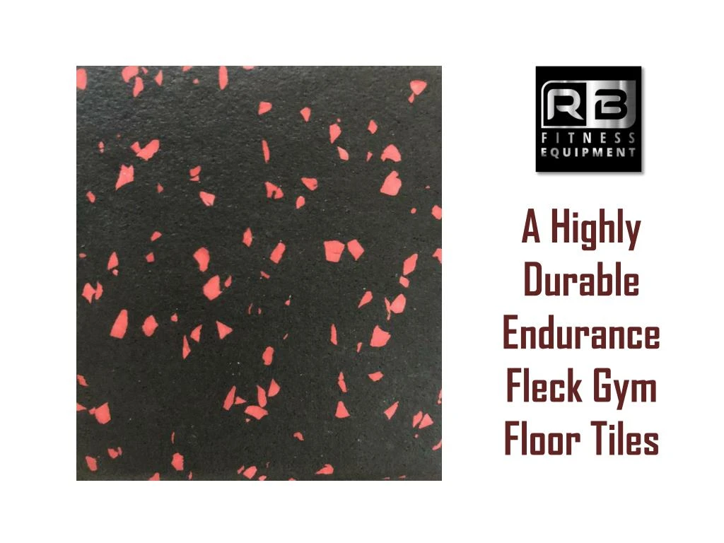a highly durable endurance fleck gym floor tiles n.