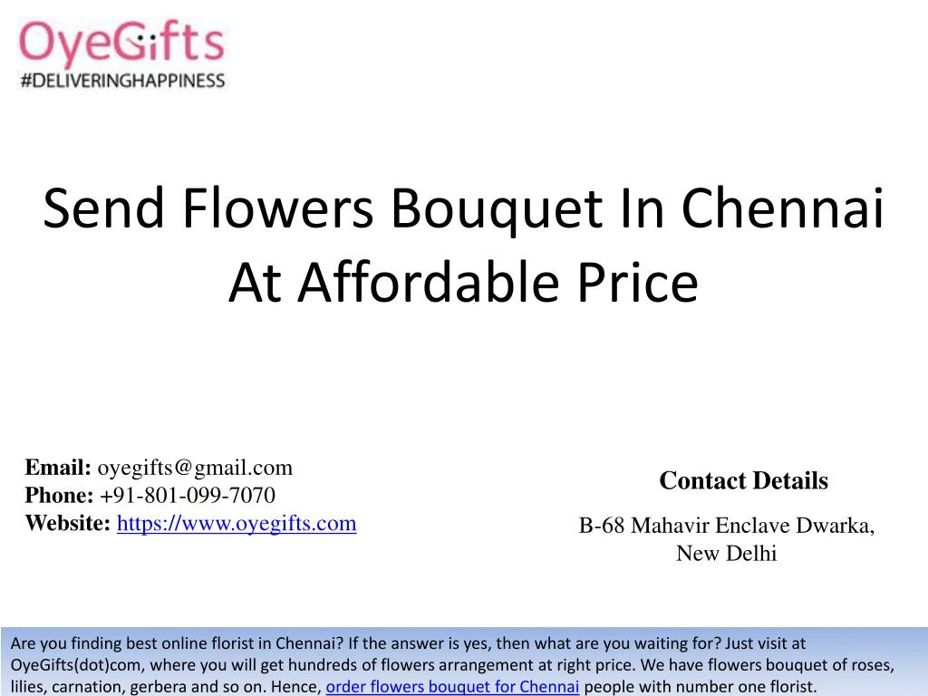 send flowers bouquet in chennai at affordable price n.