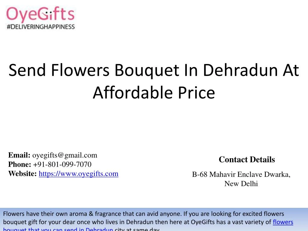 send flowers bouquet in dehradun at affordable price n.