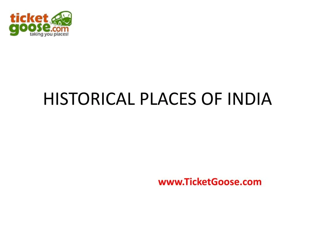 historical places of india n.