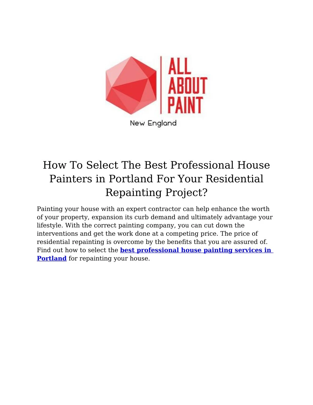 how to select the best professional house n.