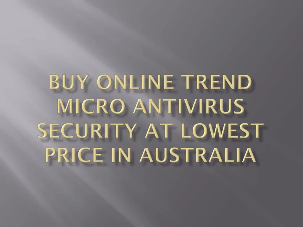 buy online trend micro antivirus security at lowest price in australia n.