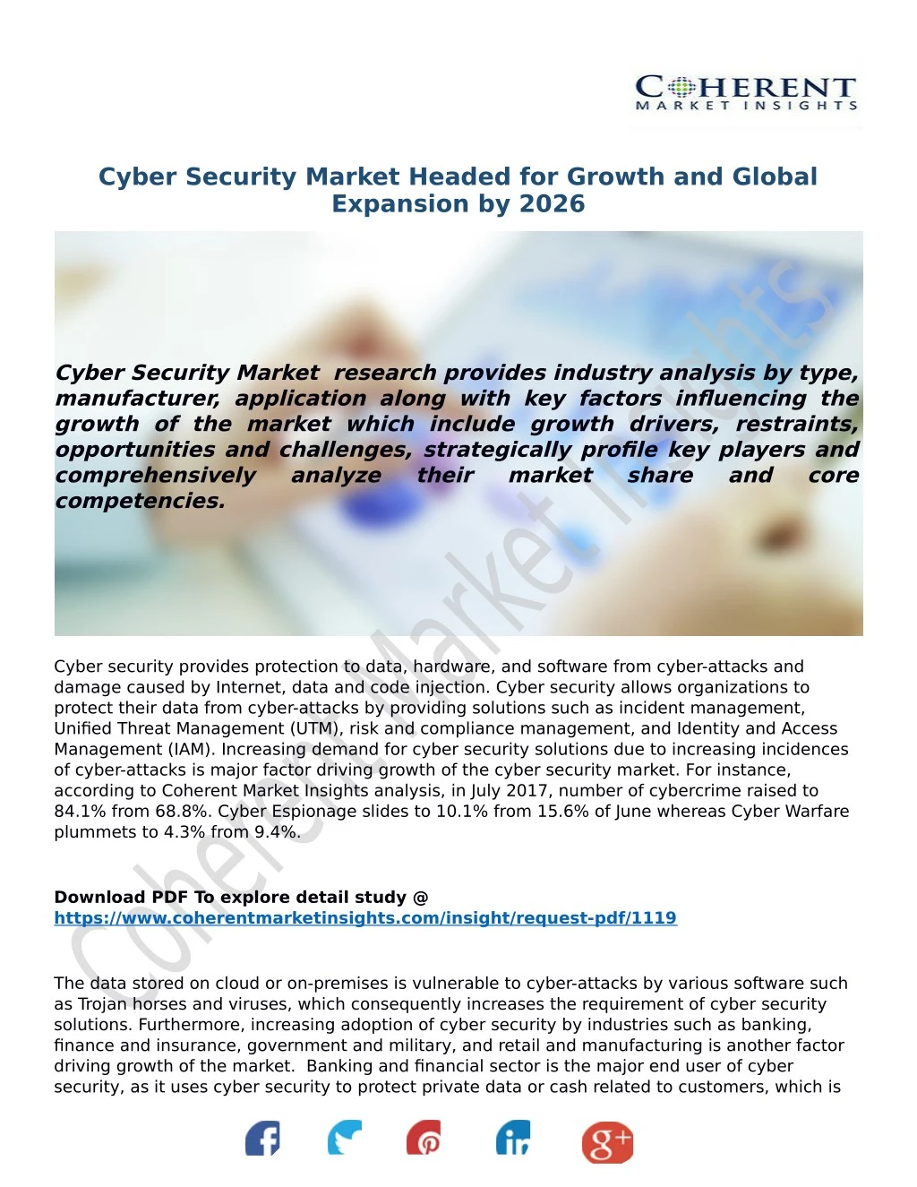 cyber security market headed for growth n.