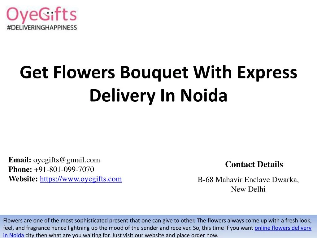 get flowers bouquet with express delivery in noida n.