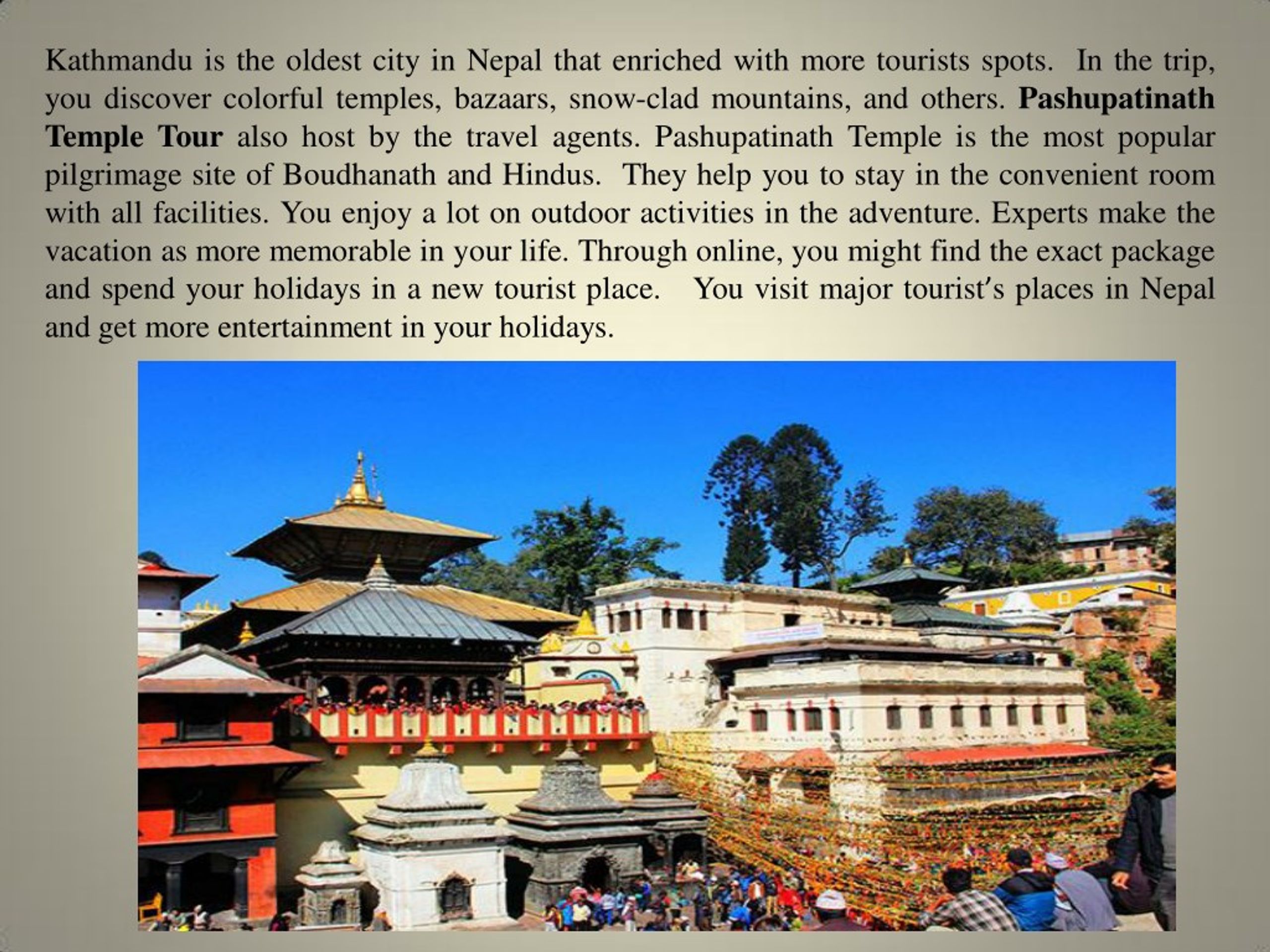 powerpoint presentation on kathmandu