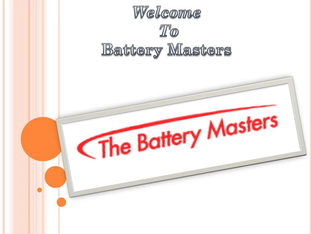 welcome to battery masters n.