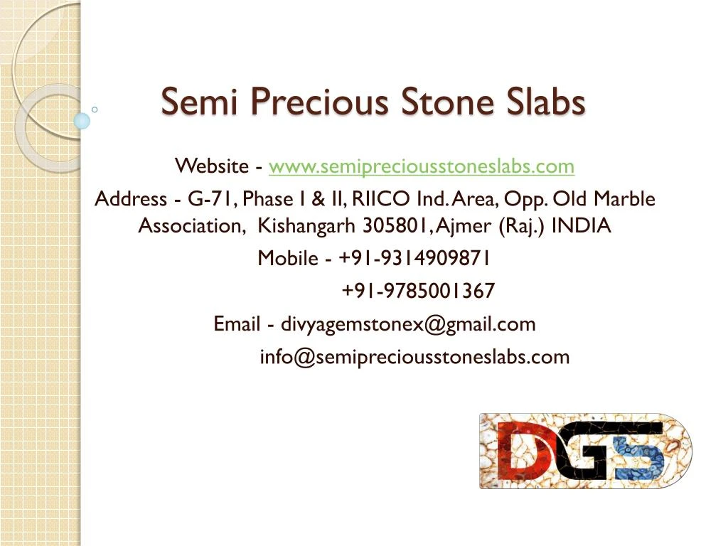 semi precious stone slabs n.