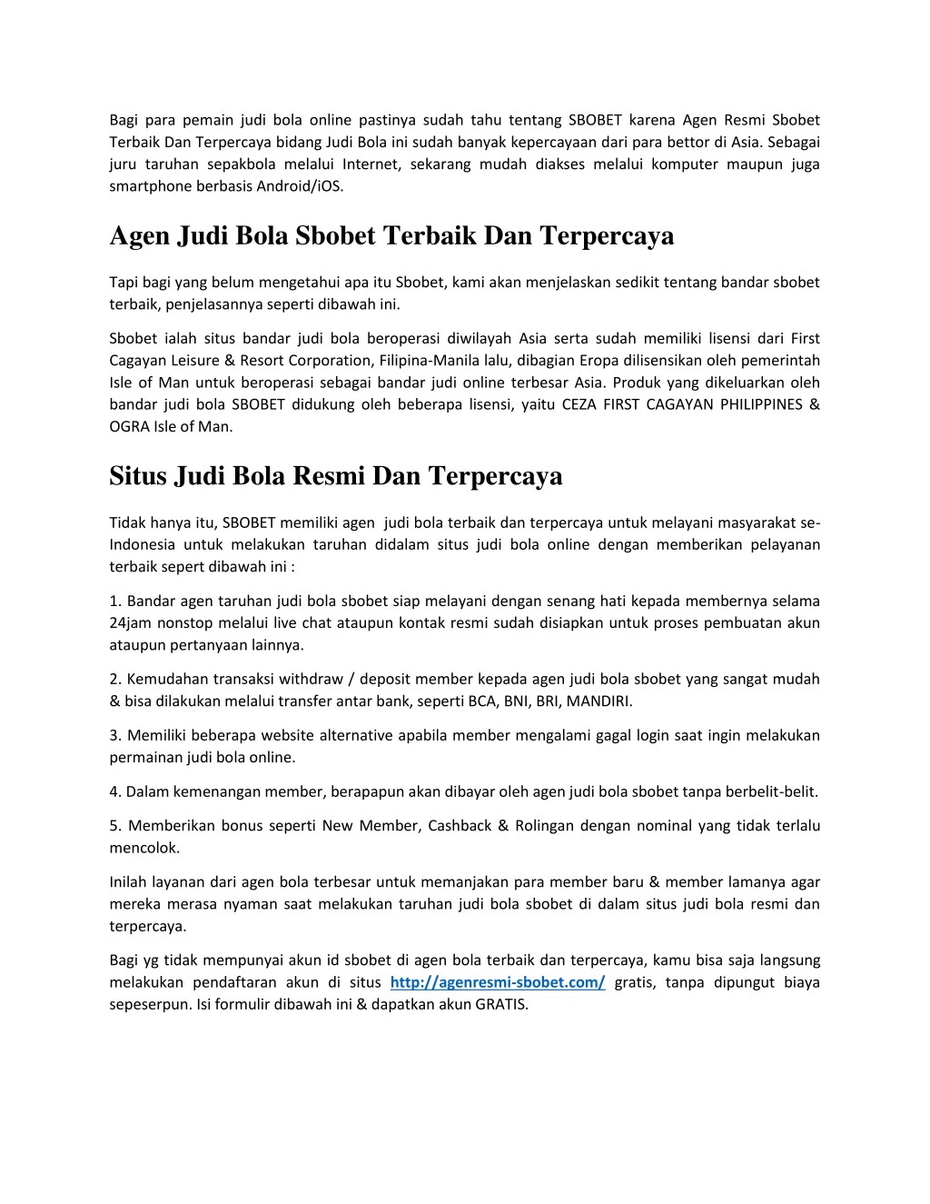 bagi para pemain judi bola online pastinya sudah n.