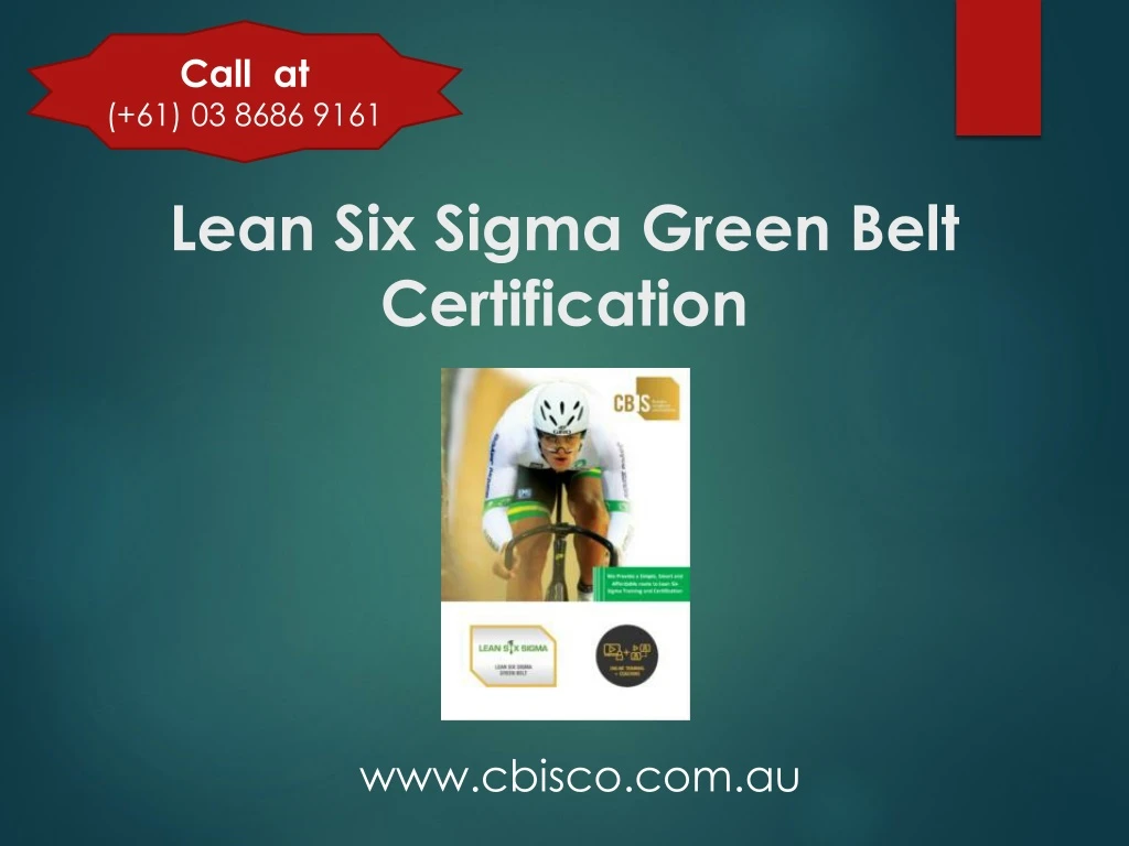 lean six sigma green belt certification n.