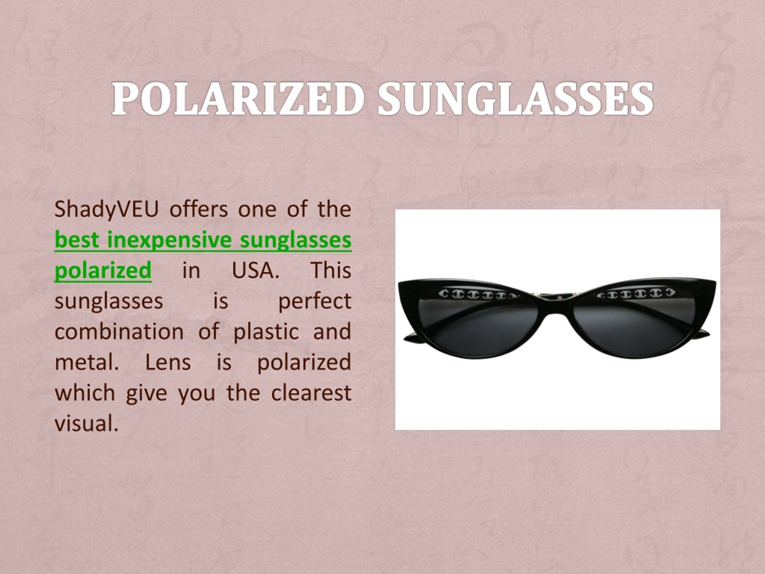 USA Made Polarized Cheap Polarized Sunglasses For Men And Women Dazzling  Dark Lens, Cool Designer Sunshades For Outdoor Activities, Motorcycle And  Bicycle Riding From Widesupplier, $4.6 | DHgate.Com