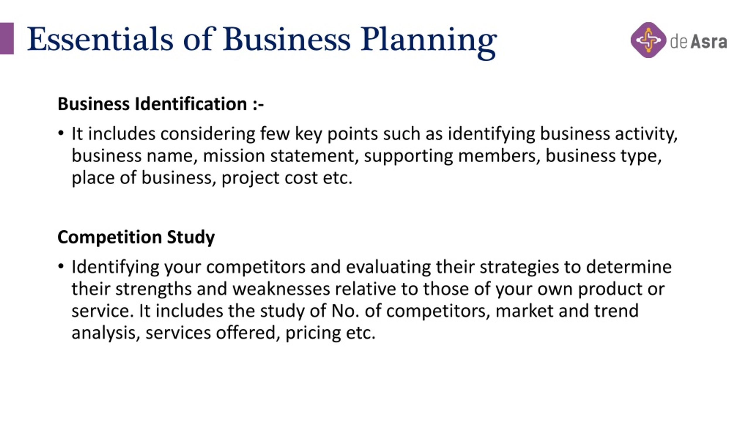 what is business planning answer