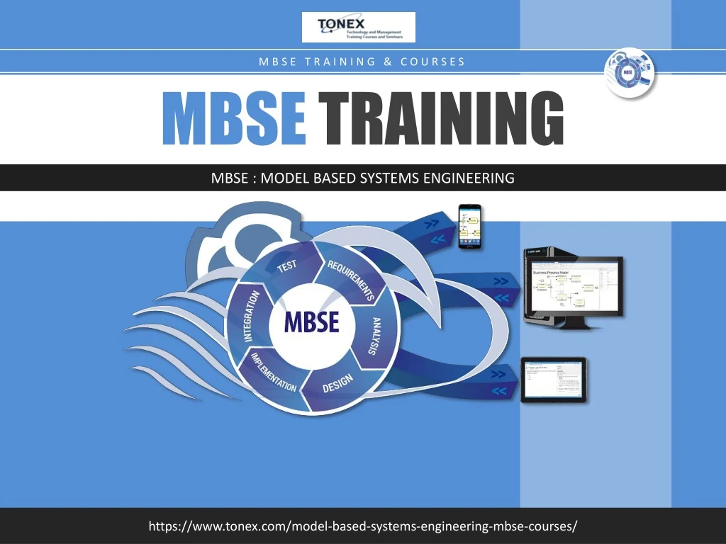 PPT Model based systems engineering (mbse) courses Tonex Training