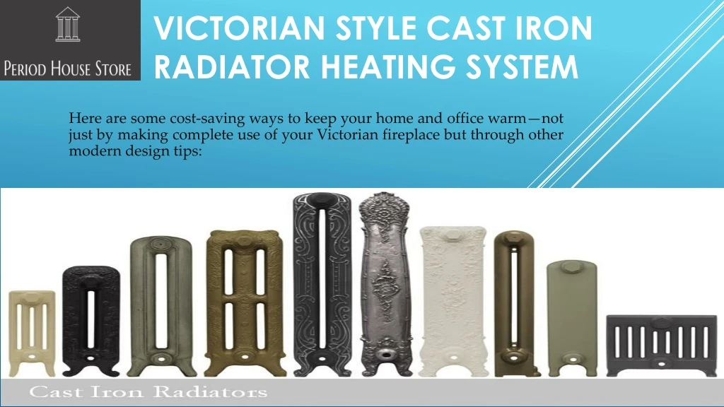 victorian style cast iron radiator heating system n.