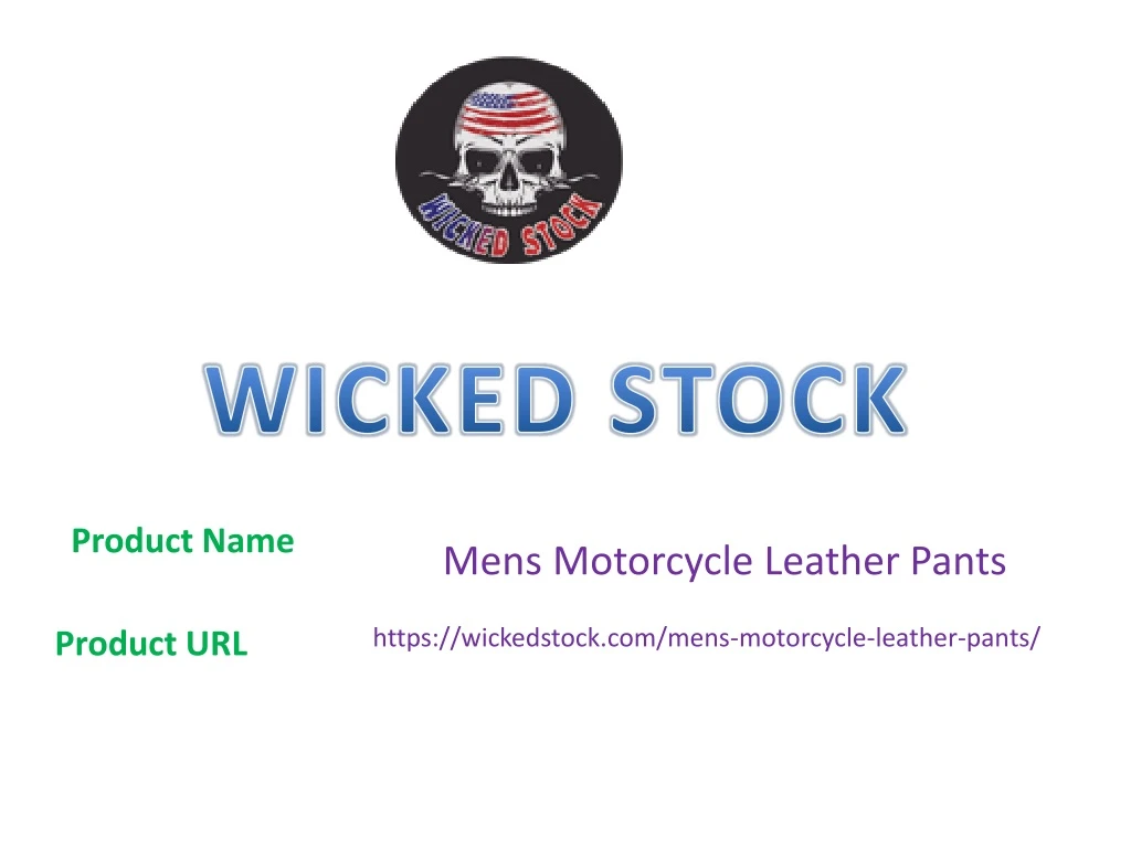 wicked stock n.