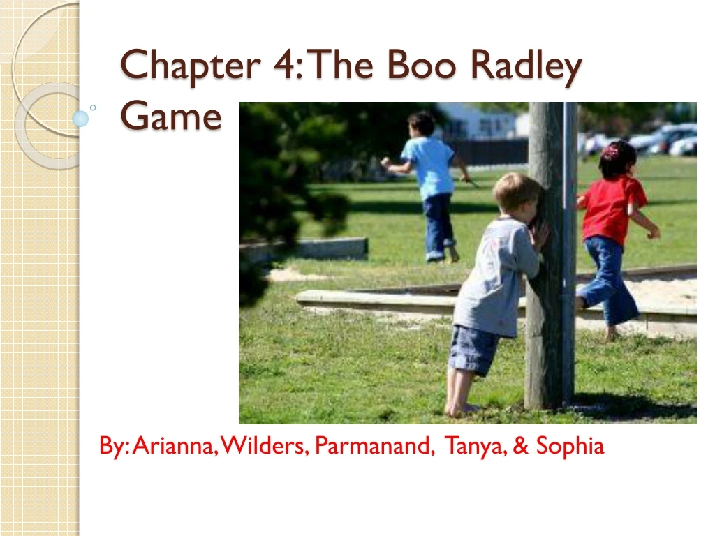 chapter 4 the boo radley game n.