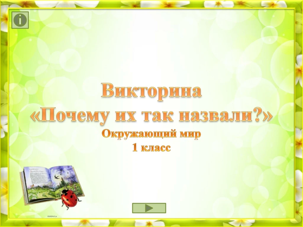 Почему их так назвали презентация 1 класс окружающий мир школа россии