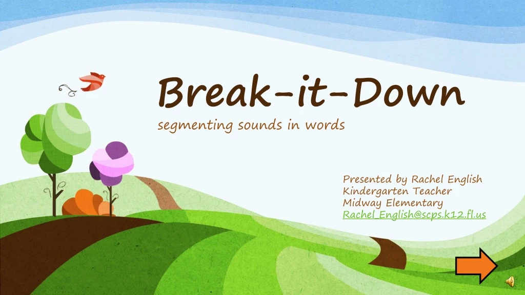 break it down n.