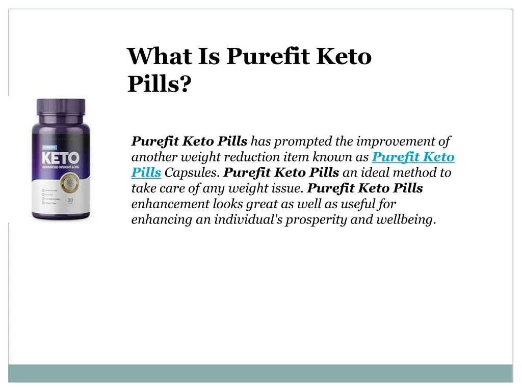 what is purefit keto pills n.