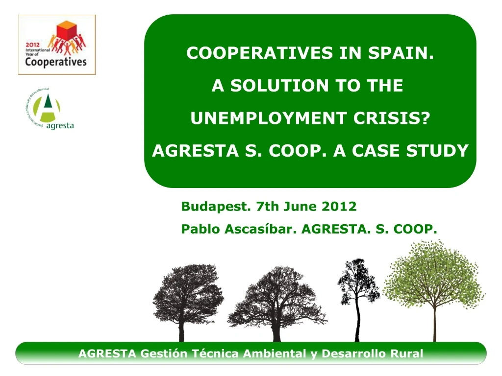 cooperatives in spain a solution n.
