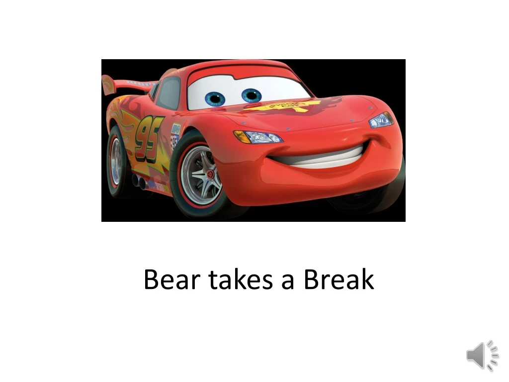 bear takes a break n.