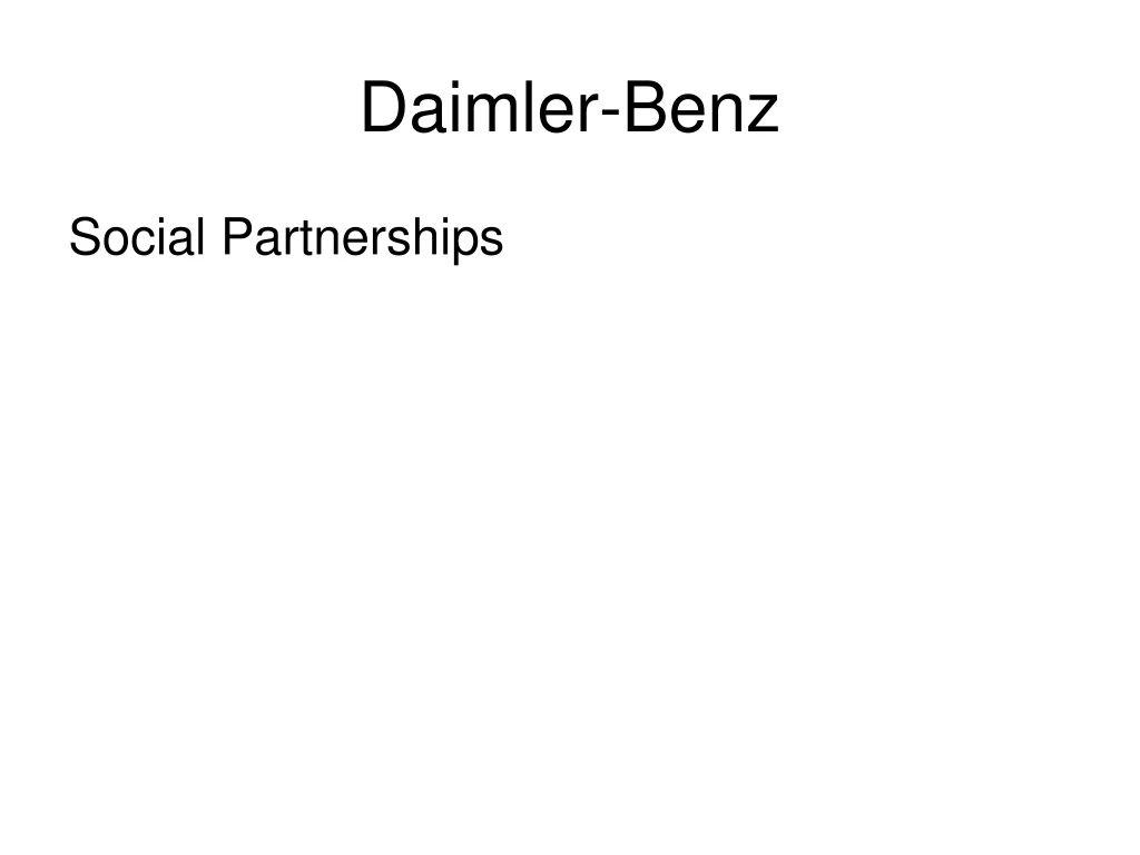 daimler benz n.