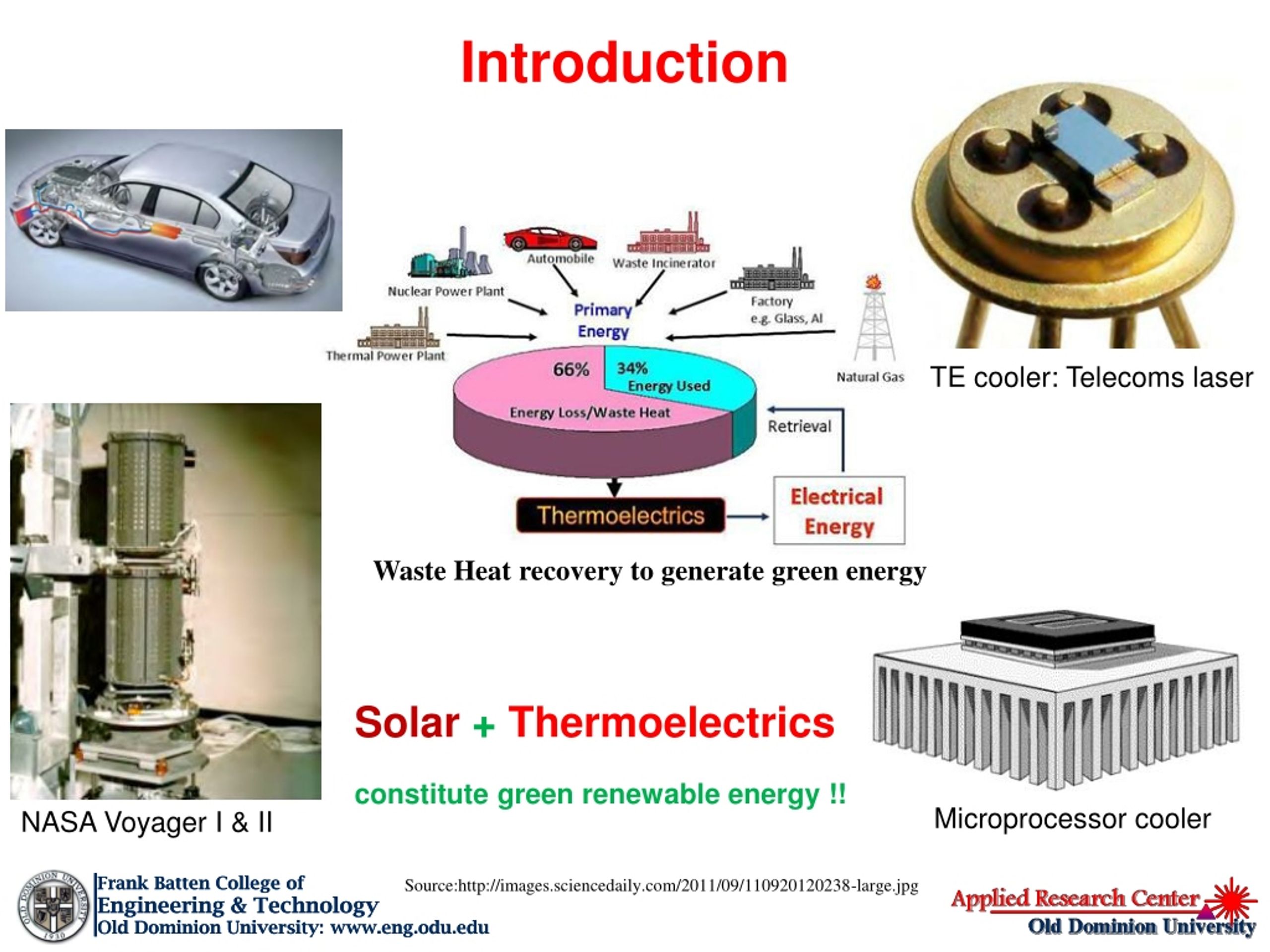 powerpoint presentation on thermoelectric materials