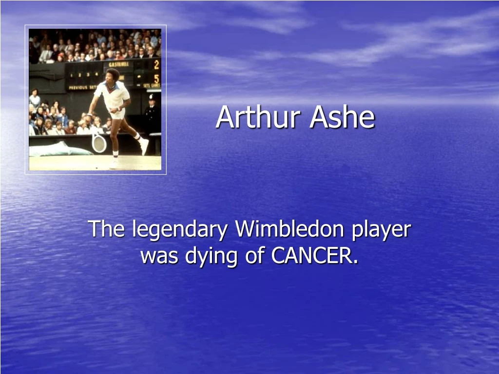 arthur ashe n.