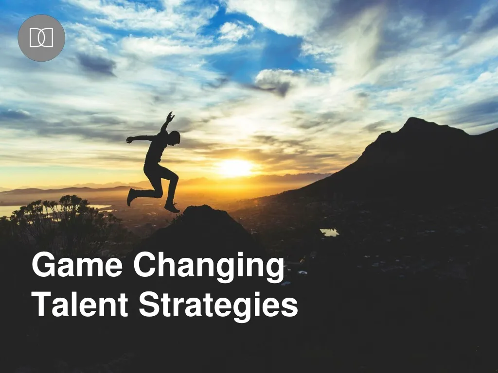 game changing talent strategies n.