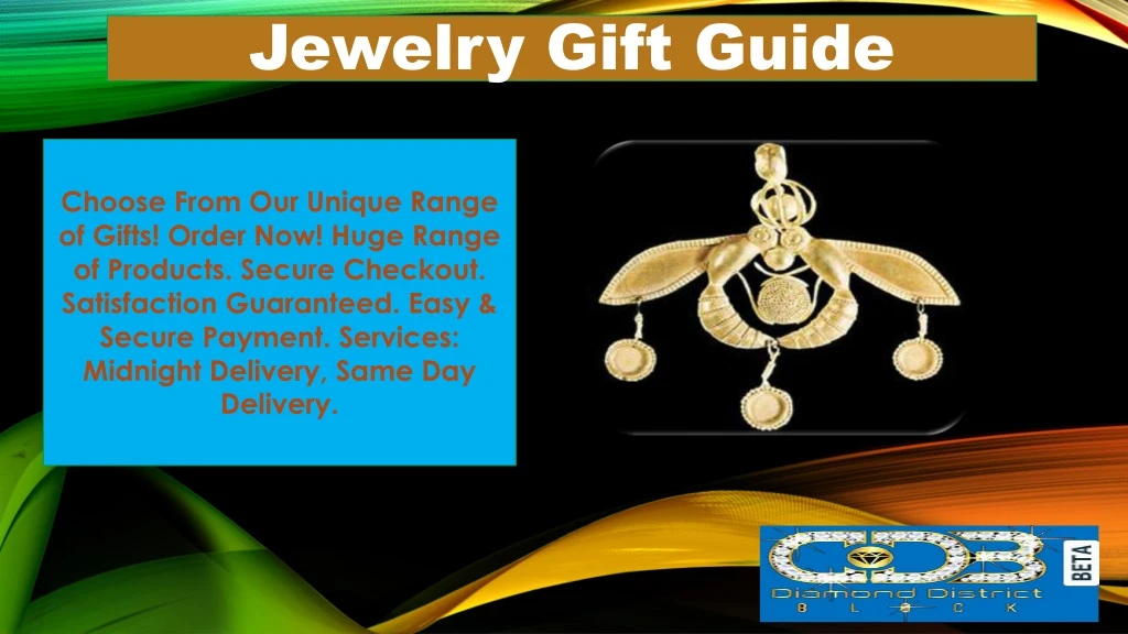 jewelry gift guide n.