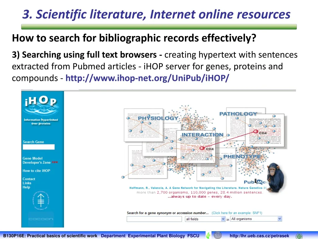 3 scientific literature internet online resources n.