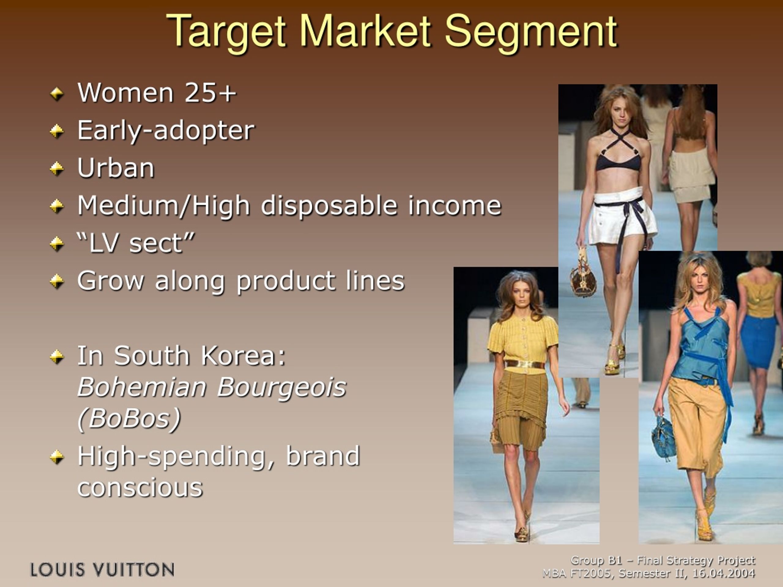 Louis Vuitton Segmentation, Targeting, and Positioning