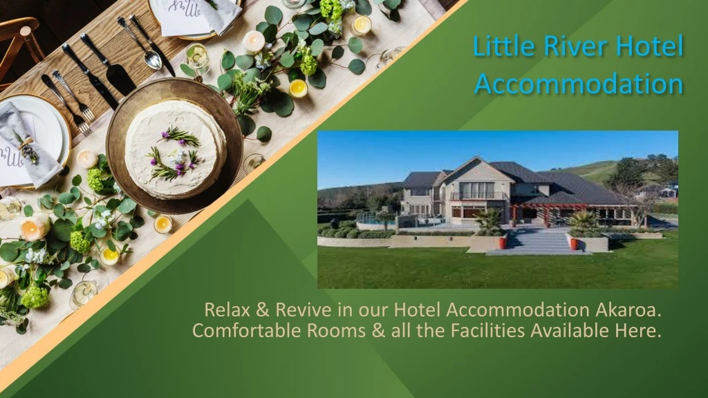 little river hotel accommodation n.