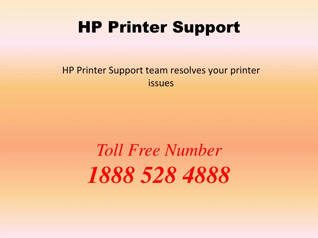 hp printer support n.