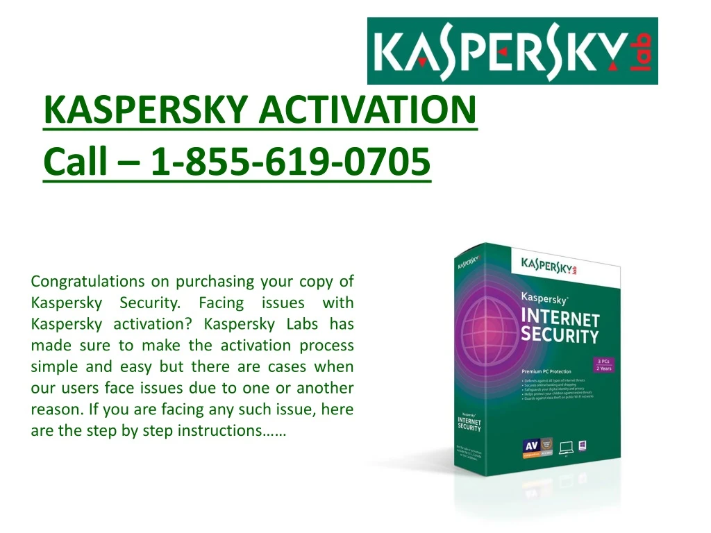 kaspersky activation call 1 855 619 0705 n.