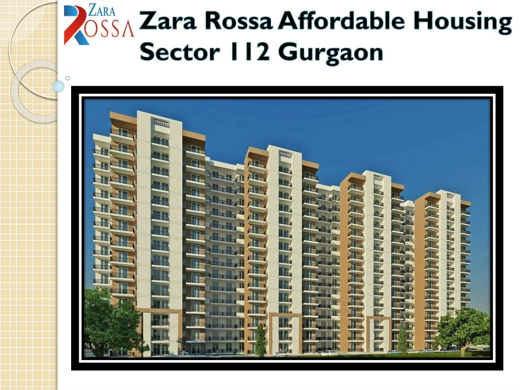 zara rossa affordable housing sector 112 gurgaon n.