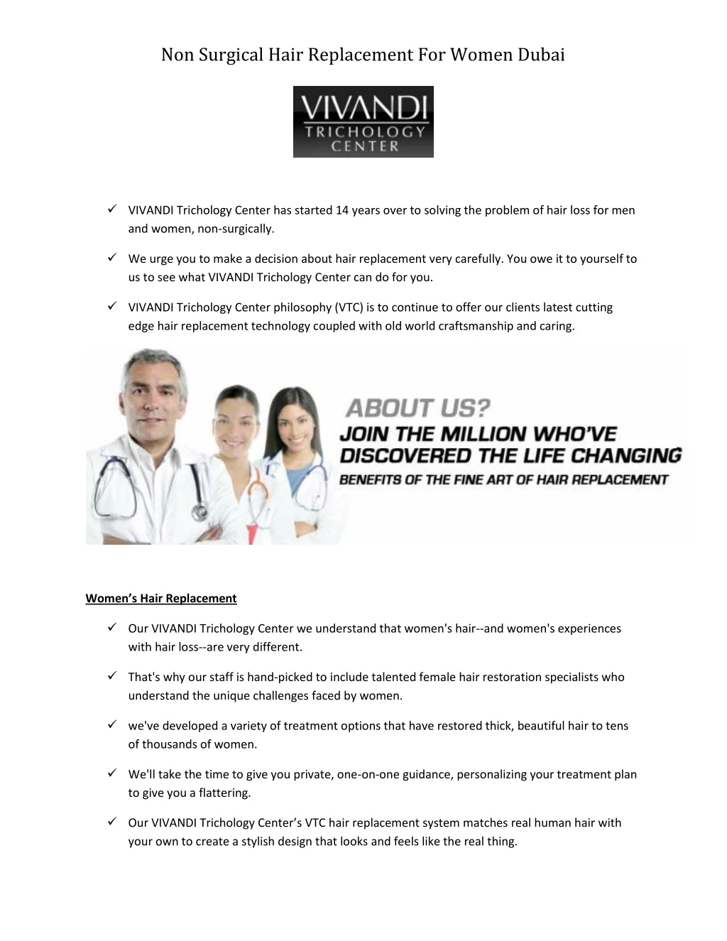 non surgical hair replacement for women dubai n.