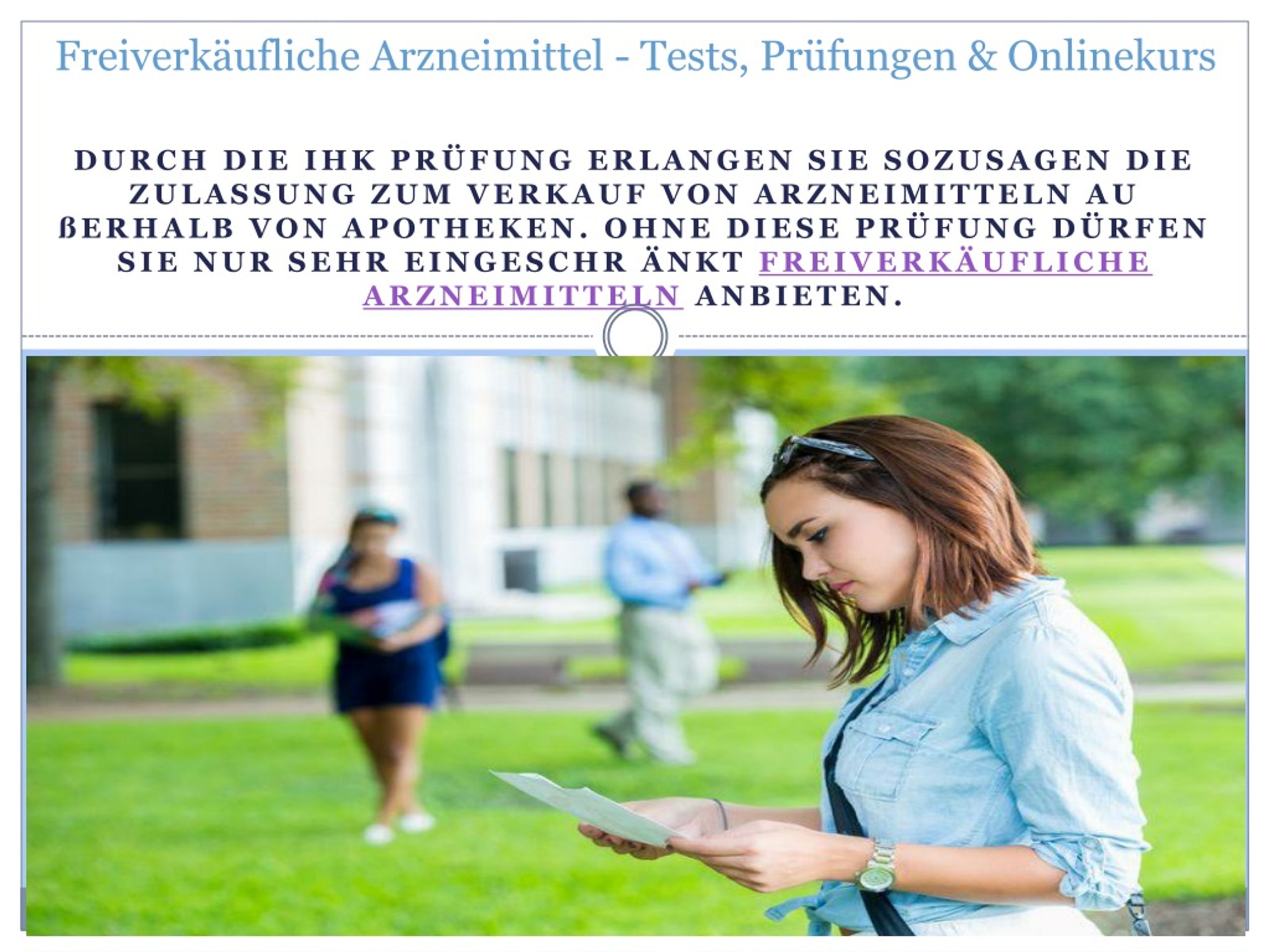 Ppt Freiverk Ufliche Arzneimittel Tests Pr Fungen Onlinekurs Powerpoint Presentation Id