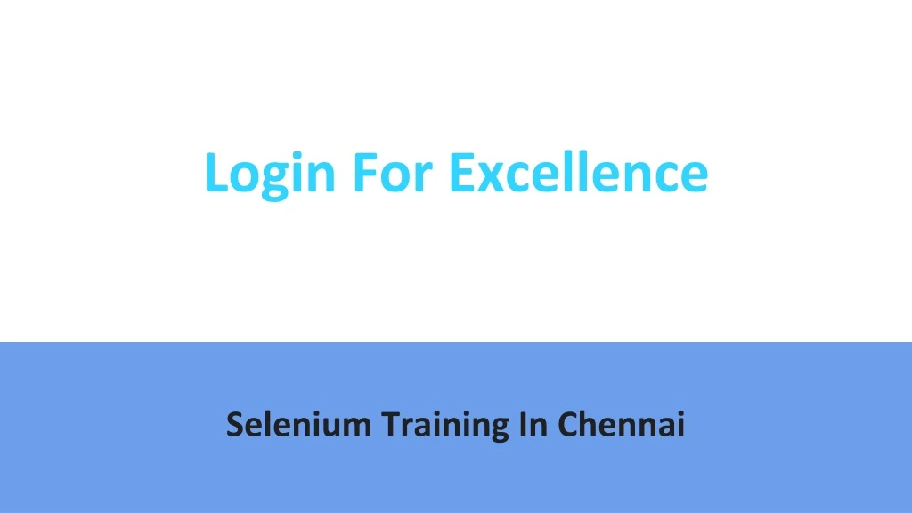 login for excellence n.