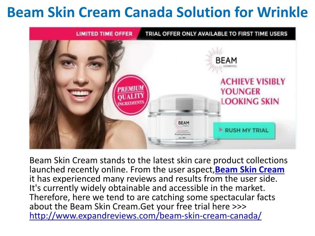 beam skin cream canada solution for wrinkle n.