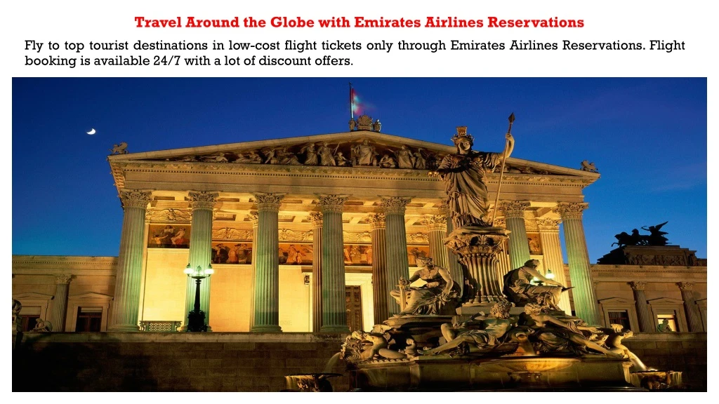 travel around the globe with emirates airlines n.
