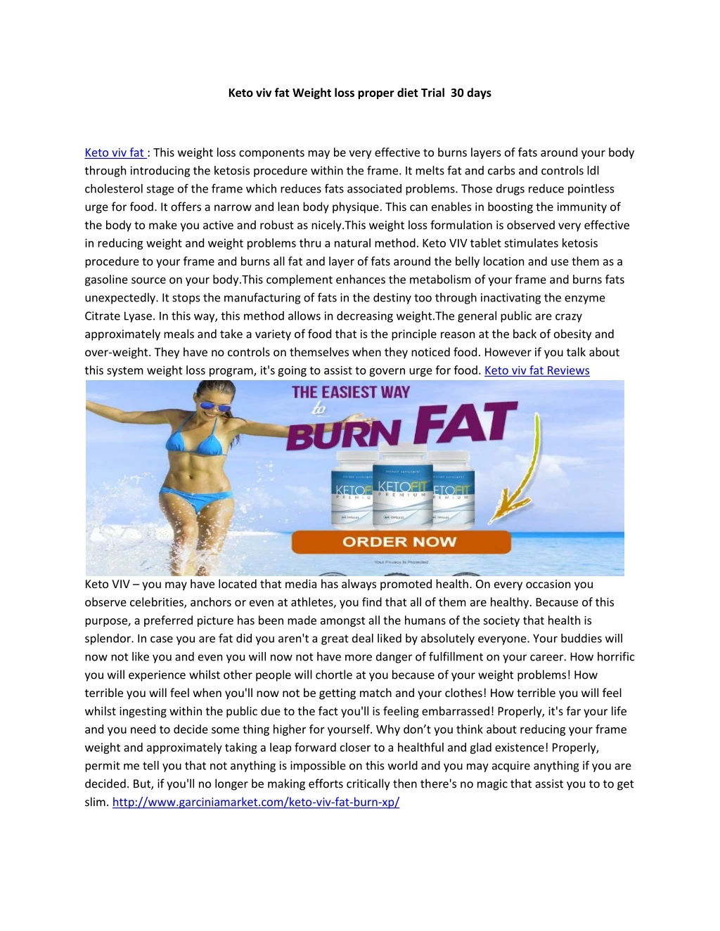 keto viv fat weight loss proper diet trial 30 days n.
