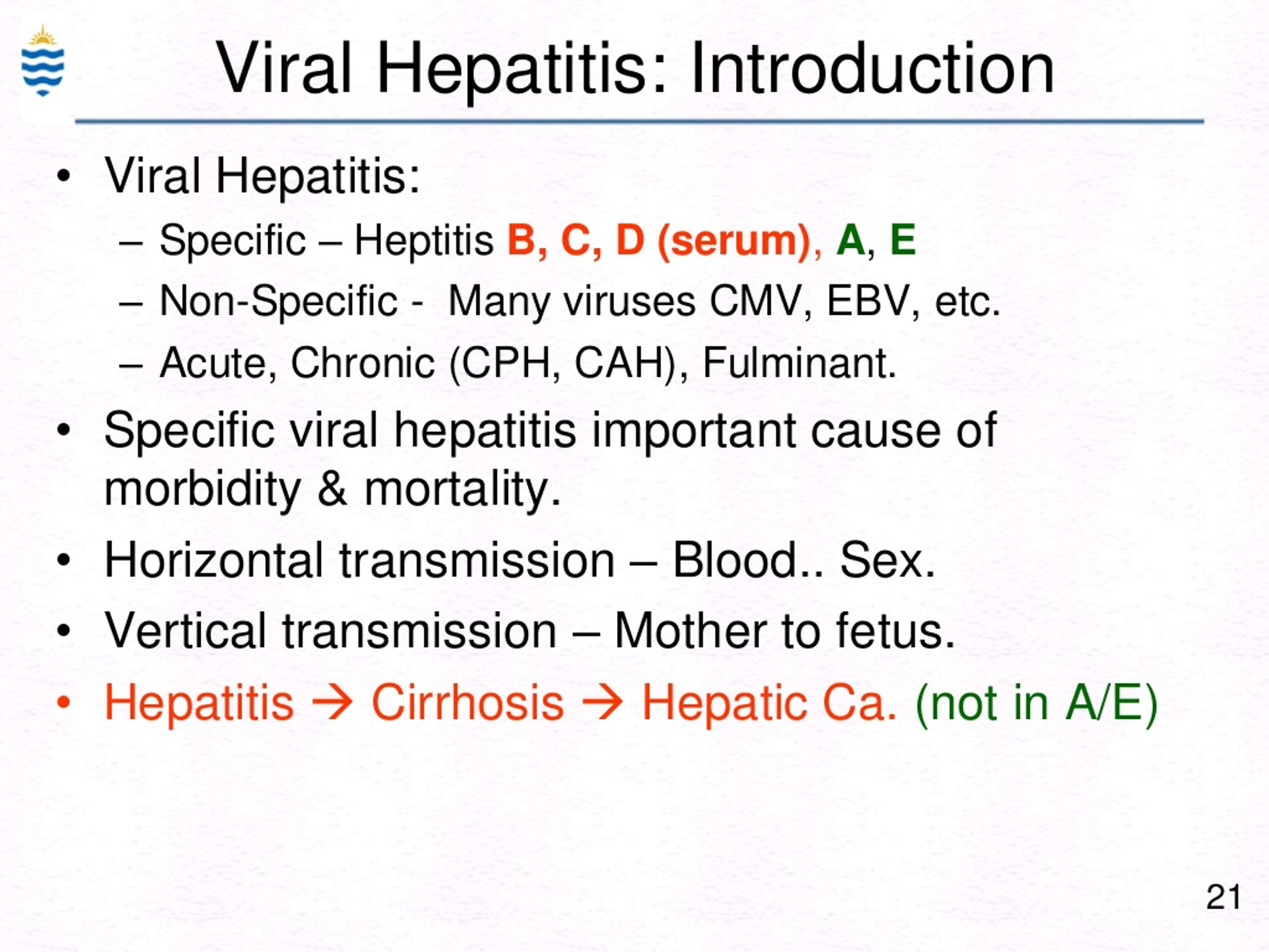PPT Pathology Of Hepatitis Lecture PowerPoint Presentation Free Download ID