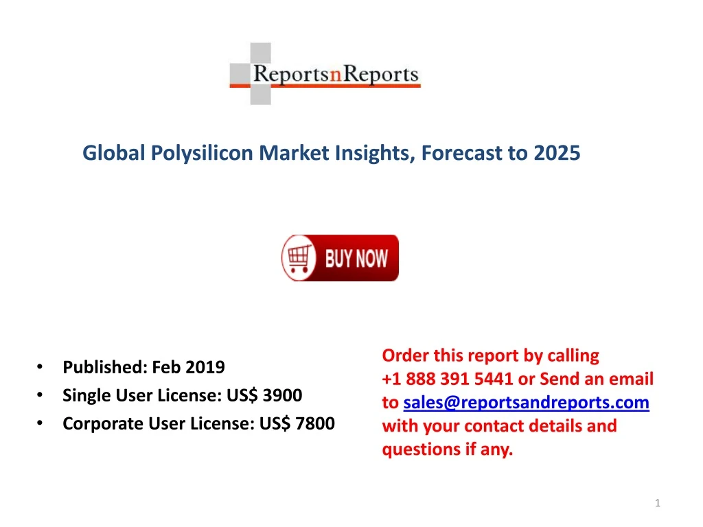 global polysilicon market insights forecast n.