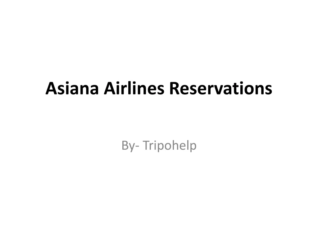 asiana airlines reservations n.